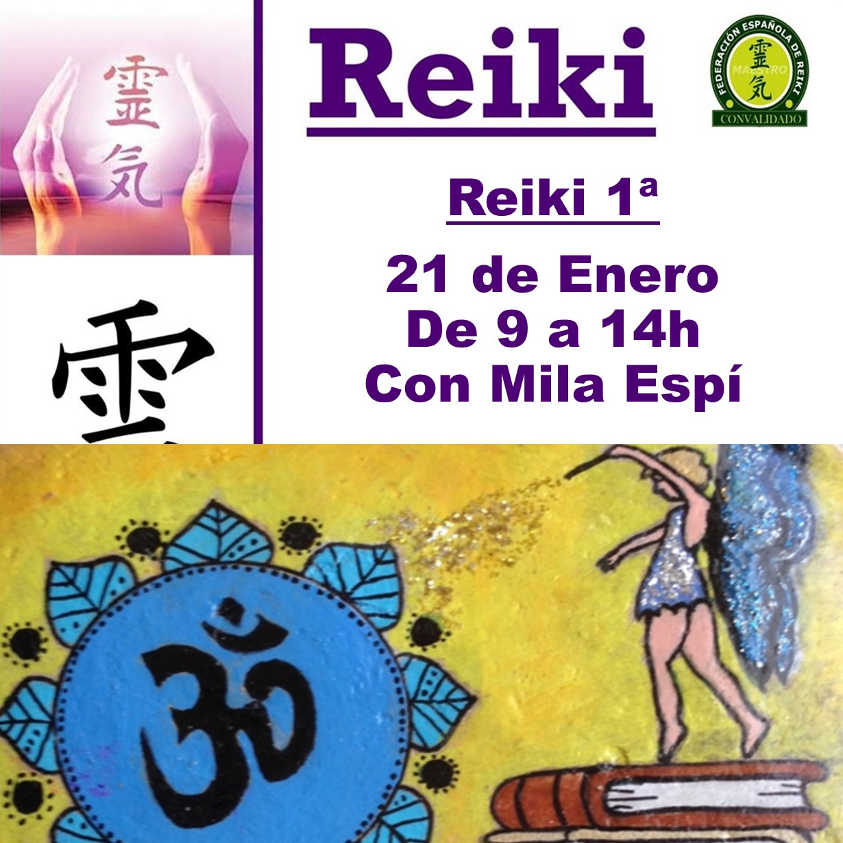 Curso de Iniciación al Reiki Centro kyreo