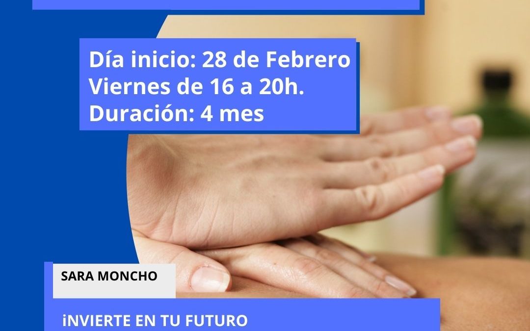 Curso de QUIROMASAJE INTENSIVO