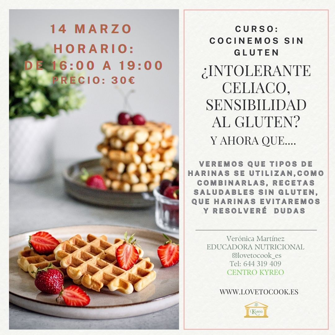 Cocina sin Gluten kyreo