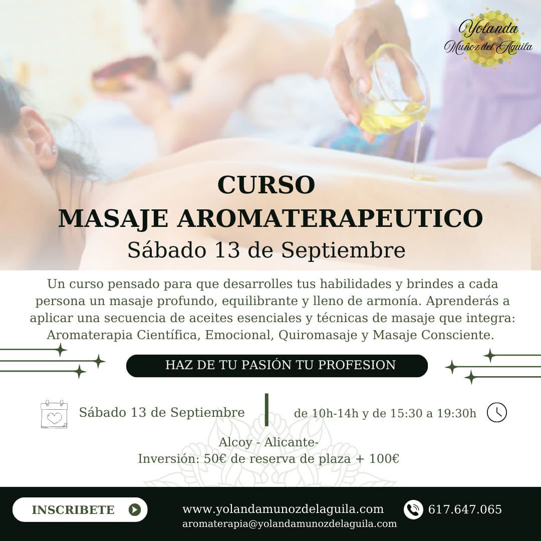 Masaje aromaterpeutico kYREO