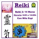 Reiki 3º nivel en Kyreo